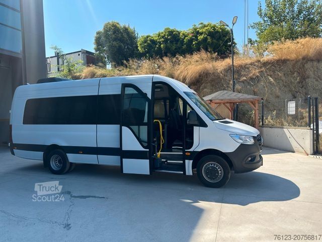 Μίνι λεωφορείο MERCEDES-BENZ 515 Sprinter 22 Schlafsessel Vorlauffahrzeug 2x