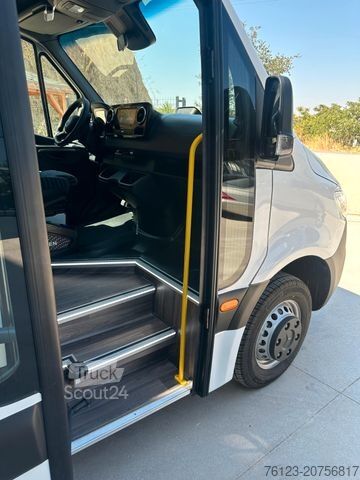 Μίνι λεωφορείο MERCEDES-BENZ 515 Sprinter 22 Schlafsessel Vorlauffahrzeug 2x