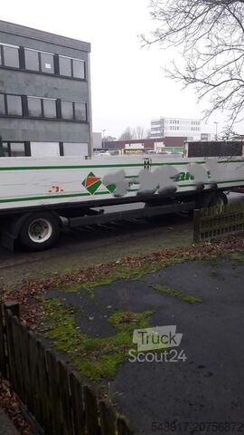 Fladvogn Krone AZP 18 Baustoffanhänger