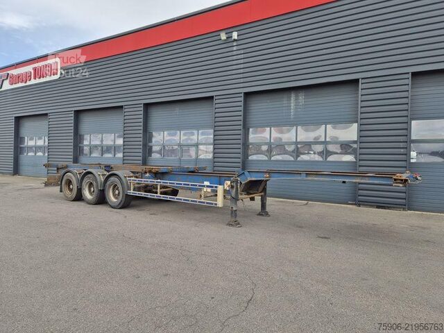 Oplegger voor lang materiaal Trax PORTE CONTAINERS