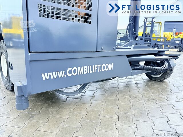 Wózek widłowy czterokierunkowy Combilift C4000 TRIPLEX 6900 GAS FREE LIFT CABIN