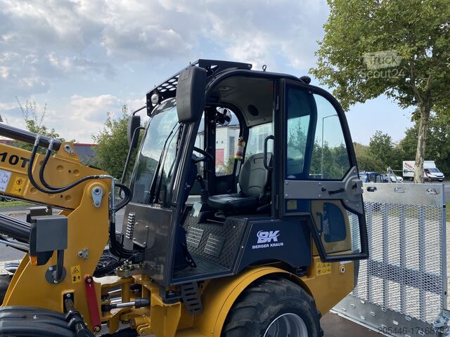 Radlader inkl. Tieflader + Schneeschild Berger Kraus Radlader/Teleskoplader BK810T *KUBOTA*