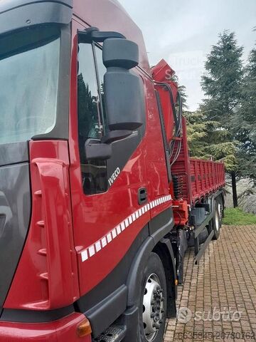 Trijų pusių savivartis sunkvežimis Iveco 420 stralis