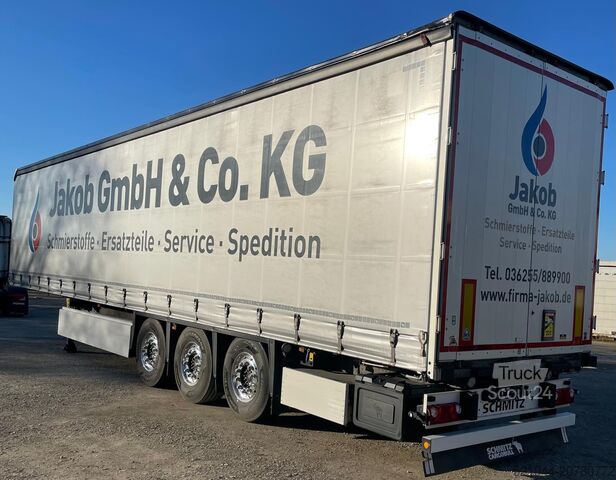 Odprta polprikolica s ponjavo Schmitz Cargobull SCS 24/L 13,62 EB SCB S3 Alcoa 2x Lift