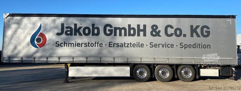 Odprta polprikolica s ponjavo Schmitz Cargobull SCS 24/L 13,62 EB  SCB S3 Alcoa 2x Lift