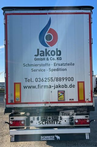 Odprta polprikolica s ponjavo Schmitz Cargobull SCS 24/L 13,62 EB SCB S3 Alcoa 2x Lift