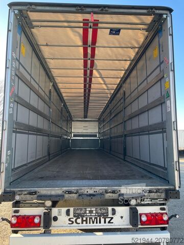 Odprta polprikolica s ponjavo Schmitz Cargobull SCS 24/L 13,62 EB  SCB S3 Alcoa 2x Lift