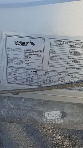 Odprta polprikolica s ponjavo Schmitz Cargobull SCS 24/L 13,62 EB  SCB S3 Alcoa 2x Lift