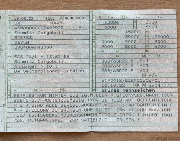 Odprta polprikolica s ponjavo Schmitz Cargobull SCS 24/L 13,62 EB  SCB S3 Alcoa 2x Lift