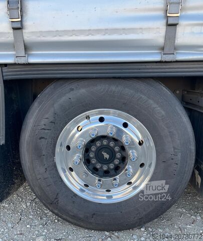 Odprta polprikolica s ponjavo Schmitz Cargobull SCS 24/L 13,62 EB  SCB S3 Alcoa 2x Lift