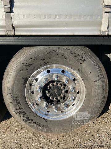 Odprta polprikolica s ponjavo Schmitz Cargobull SCS 24/L 13,62 EB SCB S3 Alcoa 2x Lift