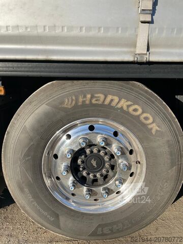 Odprta polprikolica s ponjavo Schmitz Cargobull SCS 24/L 13,62 EB  SCB S3 Alcoa 2x Lift