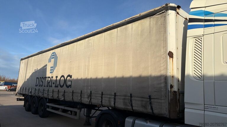 Curtain sided Renders ROC12.27N (BELGIAN TRAILER / DISC BRAKES / FREI...