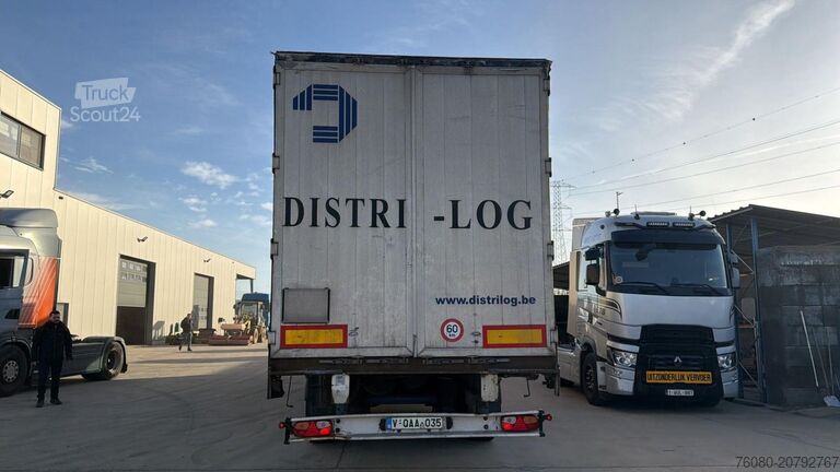 Curtain sided Renders ROC12.27N (BELGIAN TRAILER / DISC BRAKES / FREI...