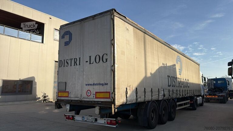 Curtain sided Renders ROC12.27N (BELGIAN TRAILER / DISC BRAKES / FREI...