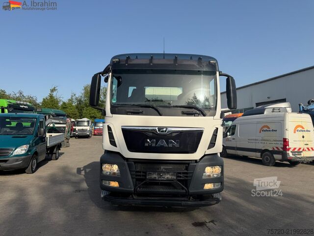 Betoniauto MAN TGS 35.460 9 m³ Stetter 8x4 Blatt Deutsches Fahrzeug