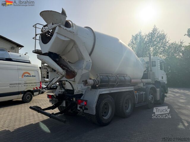 Betoniauto MAN TGS 35.460 9 m³ Stetter 8x4 Blatt Deutsches Fahrzeug