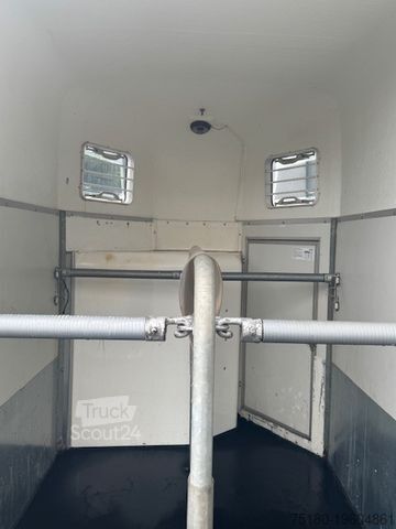 Prikolica za prevoz konja BÖCKMANN Duo 2 Pferdeanhänger  2t. Holz/Poly
