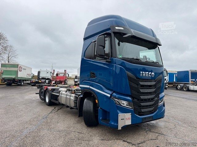 Değiştirilebilir kasalı kamyon IVECO S-Way AS260S53Y/FS ¤6E Intarder Lenkachse SDG