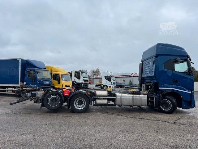 Değiştirilebilir kasalı kamyon IVECO S-Way AS260S53Y/FS ¤6E Intarder Lenkachse SDG
