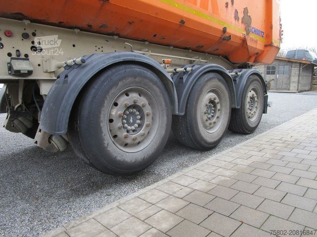 Semirimorchio ribaltabile SCHMITZ CARGOBULL 3-Achser Stahl Kippmulde*Liftachse*SKI 24 SL 7.2