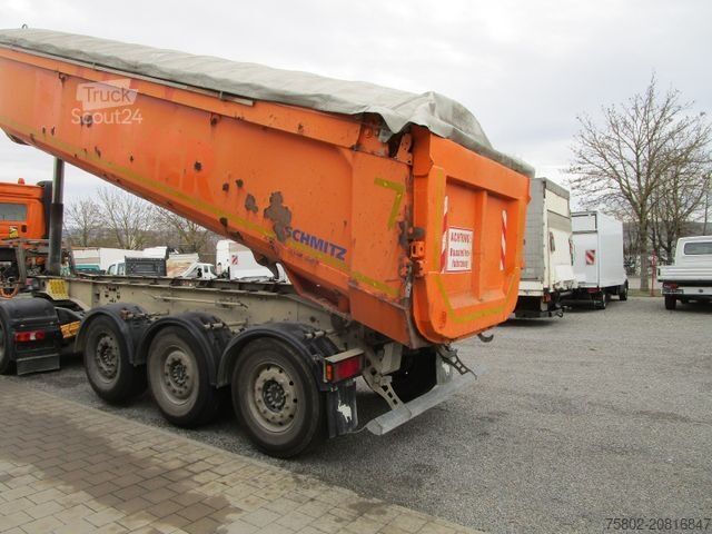 Semirimorchio ribaltabile SCHMITZ CARGOBULL 3-Achser Stahl Kippmulde*Liftachse*SKI 24 SL 7.2