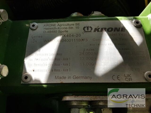 Skābbarības smalcinātājs Krone BIG X 780 STUFE 5