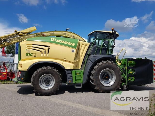 Skābbarības smalcinātājs Krone BIG X 780 STUFE 5