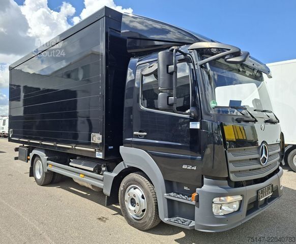 Drankenwagen MERCEDES-BENZ 824 L Atego Tempomat Navi Schwenkwandkoffer