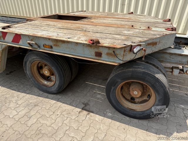 Remorque porte-engins surbaissée MÜLLER-MITTELTAL TT40 Tieflader / Rampen