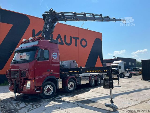 Öppen kropp Volvo FH 480 8x4 HIAB 1055E-8 / WINCH / PLATFORM L=69...