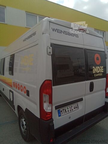 Caravan/camper Fiat Weinsberg Carabus 600 K | 4 Posti Letto | Completamente Attrezzato