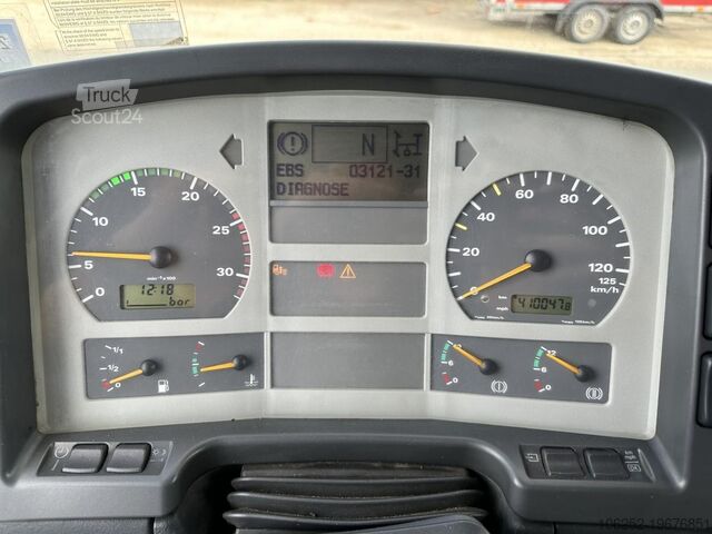 Open laadbak MAN TG 360 A 6x2 + KRAN ATLAS 100.1 A3 - PLATFORM 5...