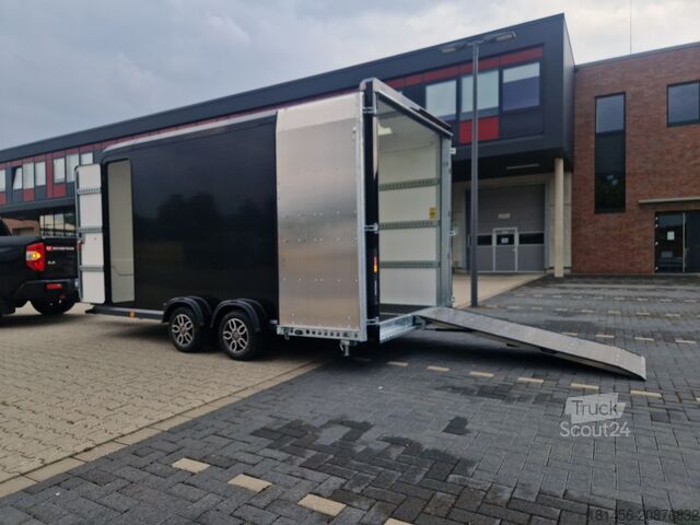 Remolque caja Brian James Trailers schöner Box Van 400x180cm black