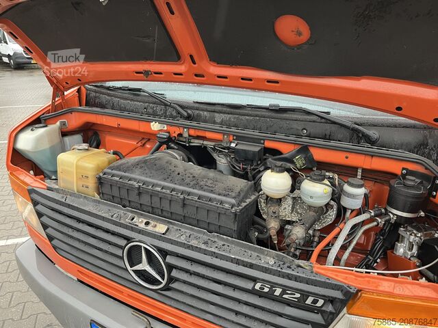 Furgón portacoches Mercedes-Benz Vario 612 D / Car - Machine Transporter 570 cm ...