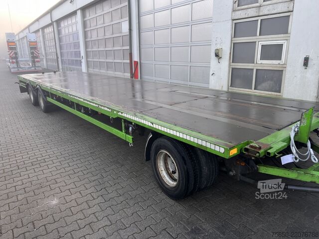 Reboque com plataforma rebaixada Stehmann 3 Achs  3 Achs Jumboanhänger, Mega