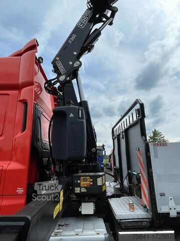 Ciężarówka z dźwigiem DAF CF510 FASSI F365RA .2.26 E-Dinamic + JIB
