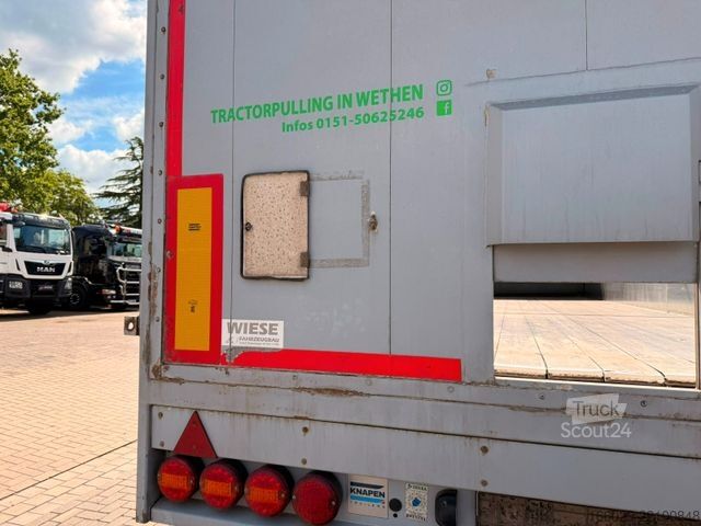 Oplegger met walking floor KNAPEN K200 60 m³ - elektr. Verdeck, hydr. Heckklappe