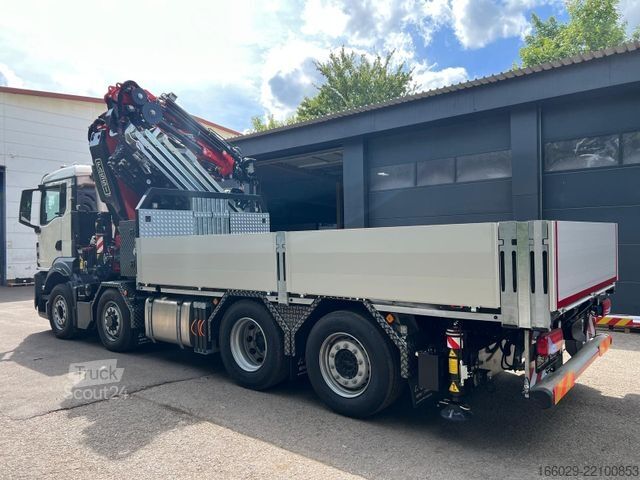 Lastbilsmonterad kran MAN TGS 35.520 8x4 Hydro, Kran Fassi F805 TECHNO