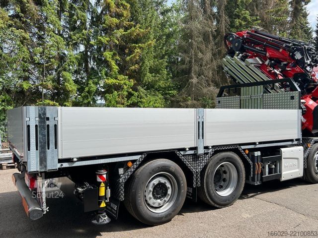 Lastbilsmonterad kran MAN TGS 35.520 8x4 Hydro, Kran Fassi F805 TECHNO