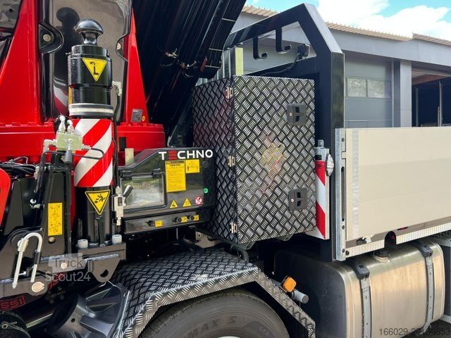 Lastbilsmonterad kran MAN TGS 35.520 8x4 Hydro, Kran Fassi F805 TECHNO