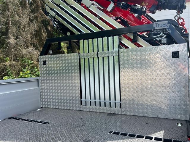 Plato nákladné auto MAN TGS 35.520 8x4 Hydro, Kran Fassi F805 TECHNO
