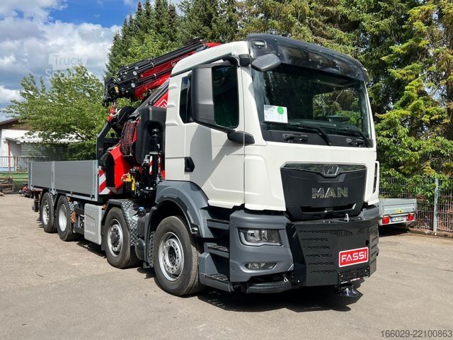 Nákladné vozidlo na špeciálne účely MAN TGS 35.520 8x4 Hydro, Kran Fassi F805 TECHNO