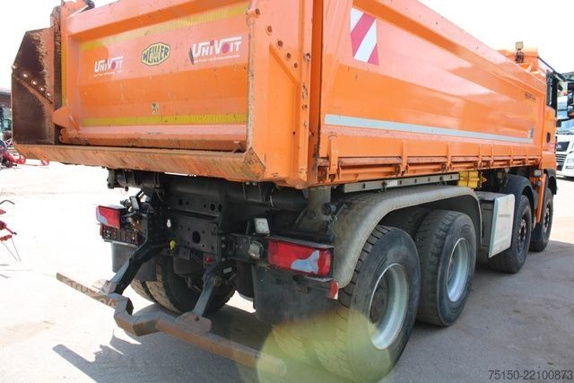 Trostrani kiperski kamion MAN TGS 35.500 8x4 BL PRITARDER BORDMATIK Nr.: 555