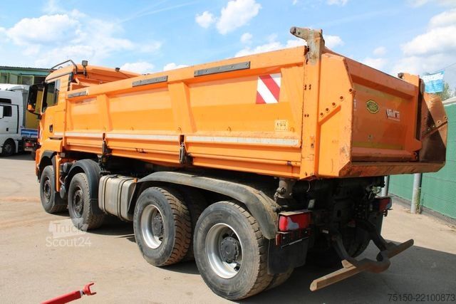 Trostrani kiperski kamion MAN TGS 35.500 8x4 BL PRITARDER BORDMATIK Nr.: 555