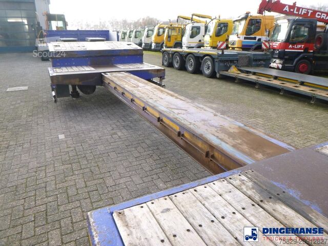 Încărcător redus Kassbohrer 5-axle semi-lowbed trailer ext 74 t + ramps