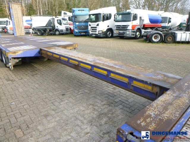 Încărcător redus Kassbohrer 5-axle semi-lowbed trailer ext 74 t + ramps