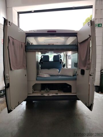 Avtodom Fiat Ducato Camper | 2 Schlafplätze Küche | Reisefertig