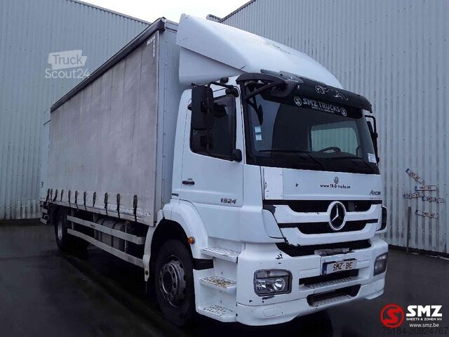 Tarpaulin Mercedes Axor 1924 airco manual