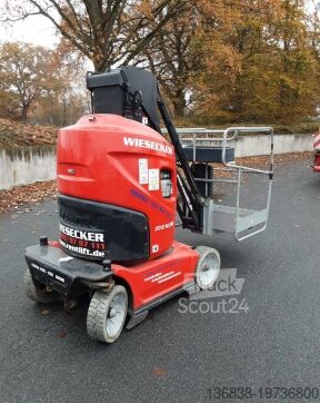 Teleskopiskā pacēlāja platforma Manitou 100 VJR Teleskopmastbühne Elektro 9,85 m